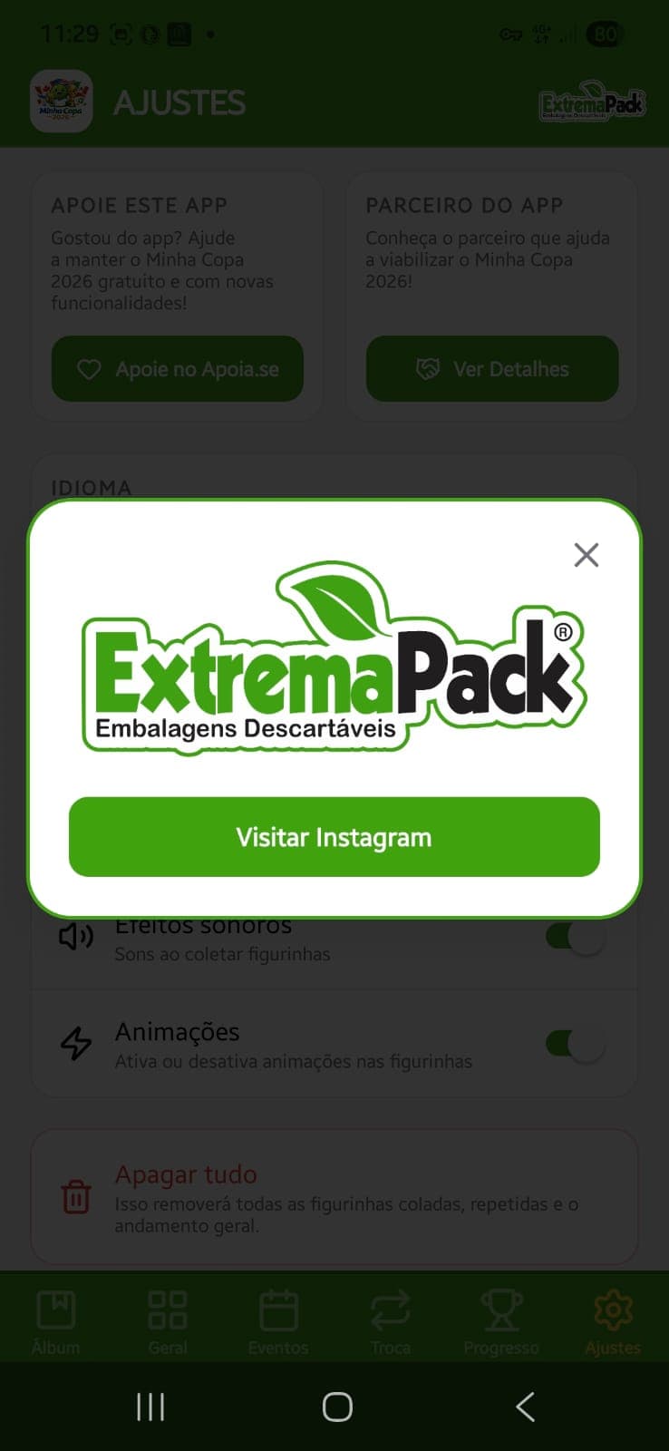 Personalização white-label — Fidelidade na figurinha difícil